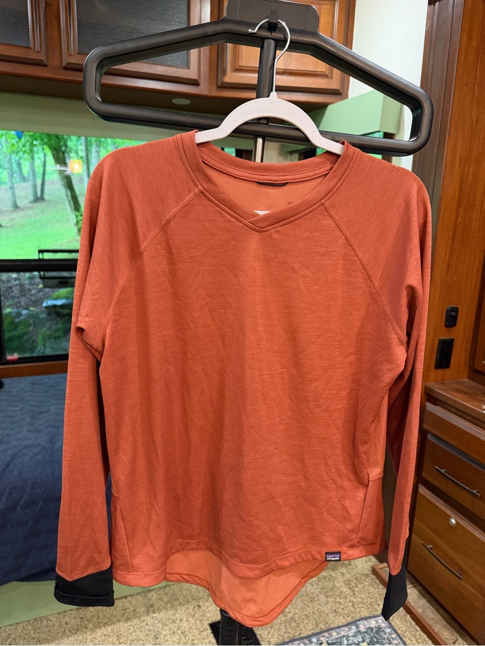 Patagonia Coral Long-Sleeve V-Neck